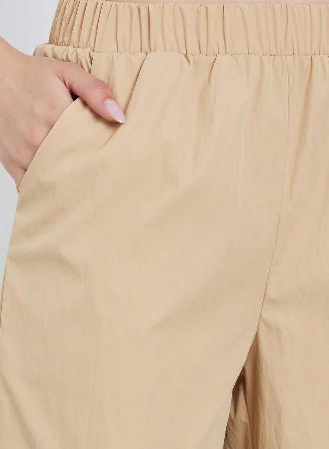 تايك تو Take Two Women Beige Relaxed Fit Pants