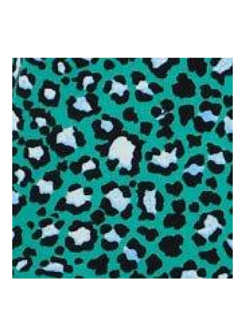 boohoo - Petite Tie Front Animal Ruffle Midaxi Skirt - Image 1