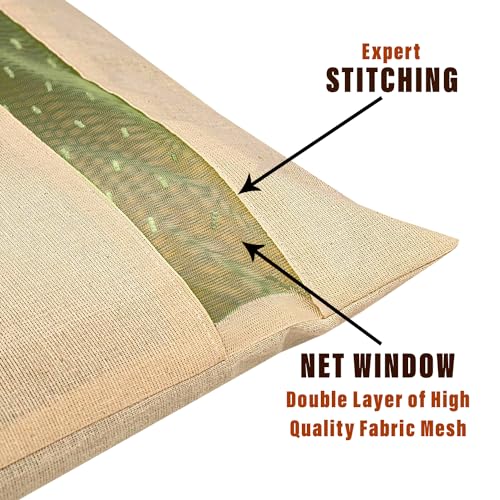 Kuber Industries Clothes Organizer For Wardrobe (Pack of 5) - Single Storage Organizer For Saree | Salwar Suit | Lehenga | Clothes - Dress Organizer For Wardrobe - Single Saree Covers With Zip (Cream) - Image 2