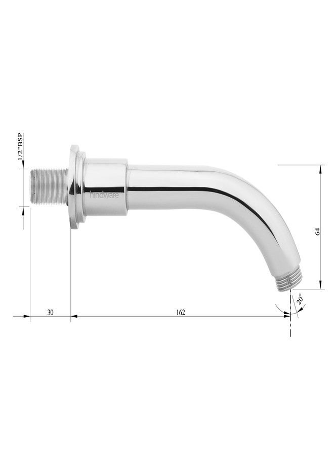 Hindware F110031CP Heavy CSTD Show. ARM (Immacula) with Chrome Finish - Image 4