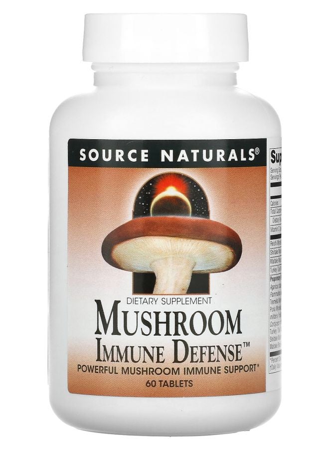 Mushroom Immune Defense 60 Tablets