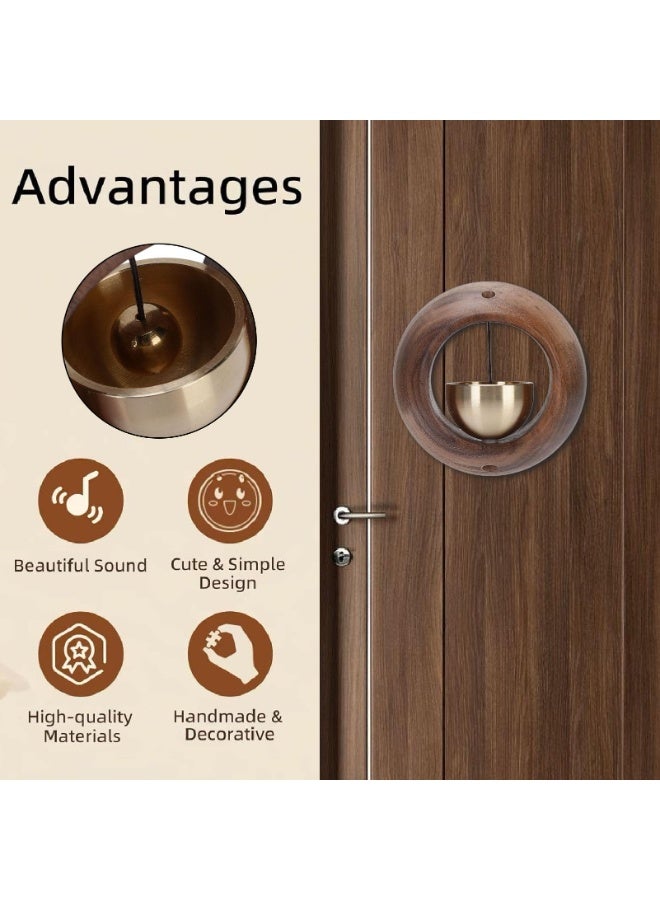 Bukela Door Opening Bell Beautiful Sound Entry Door Bell with Double Sided Tapes for Refrigerator Apartment Decoration - Image 4