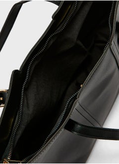 ELLA Cutout Detail Tote Bag  - Image 5