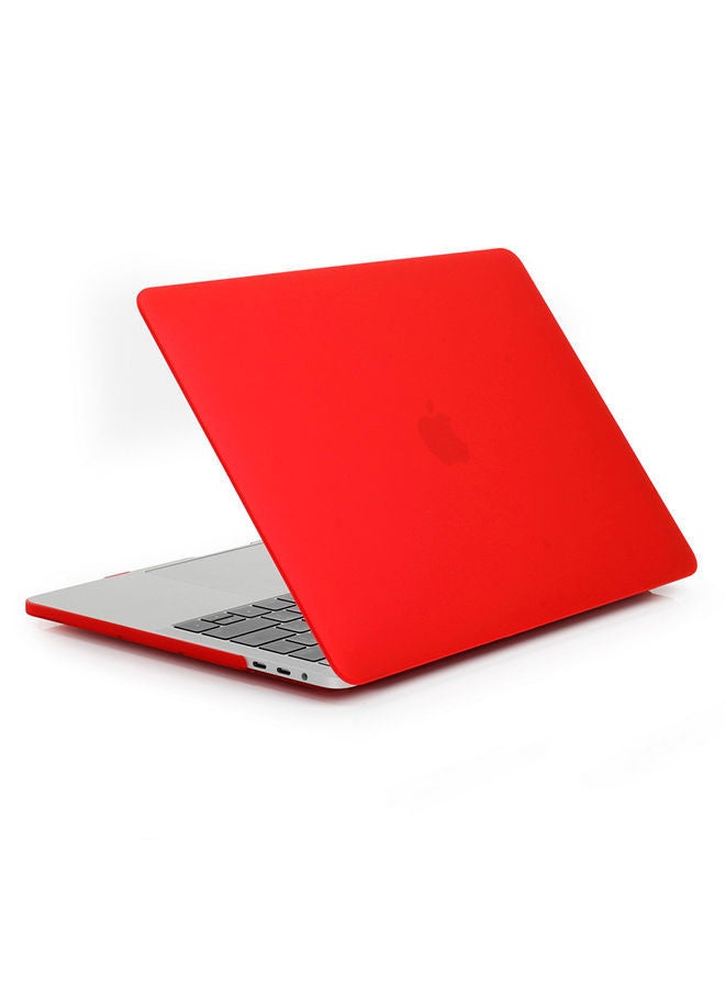 NIBEMINENT Protective Case Cover For Macbook Pro 13-Inch Red - Image 2
