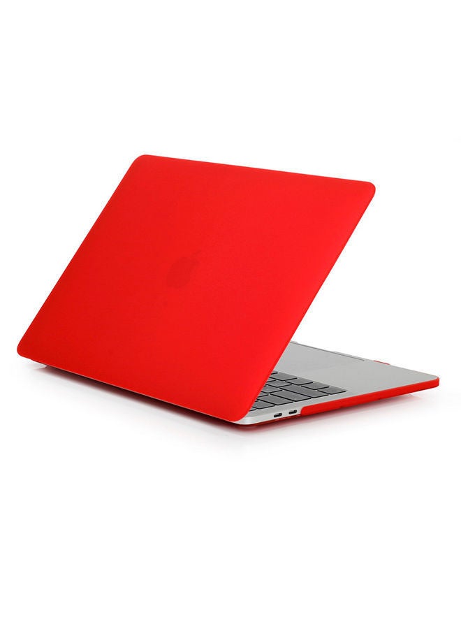 NIBEMINENT Protective Case Cover For Macbook Pro 13-Inch Red - Image 3