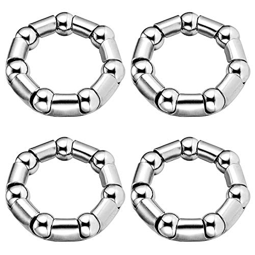Lanturn Bicycle Crank Bearing 4 Pcs Ball Bearings for Bike Crank Bottom Bracket, KidsStretch Bicycle, 516 x 7 ball - Image 5