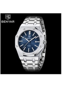 BENYAR Watches for Men Watch Luxury Stainless Steel Quartz Waterproof Watch 5156  - Image 3