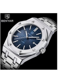 BENYAR Watches for Men Watch Luxury Stainless Steel Quartz Waterproof Watch 5156  - Image 2