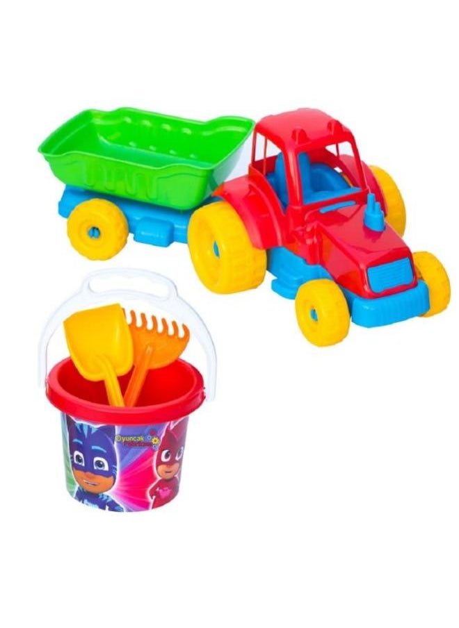 dede PJ MASKS BIG TRACTOR BUCKET SET 