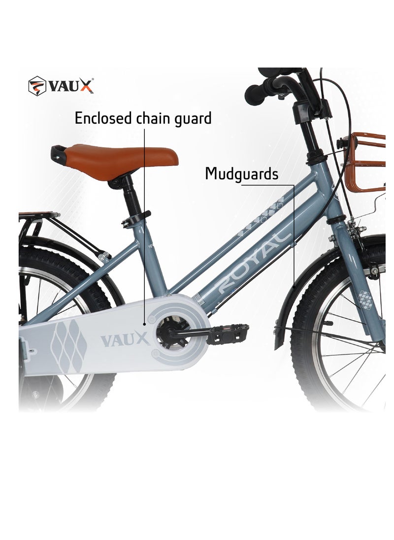 Vaux Vaux  - Royal 16" Kids Bike - Silver  - Image 5