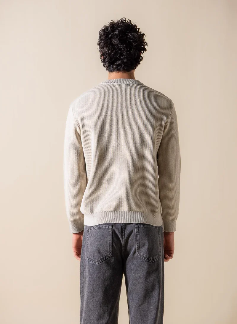 SHAPES TEXTURED COMFORT SWEATER
