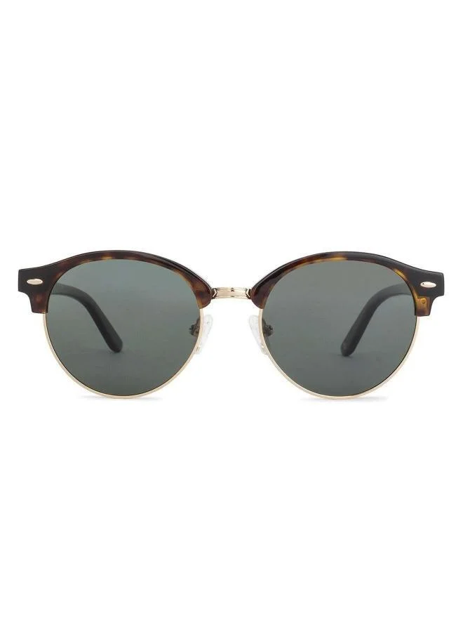 جون جاكوبس نظارات شمسية رجالية ونسائية جون جاكوبس بني بإطار علوي مستقطبة وحماية من الأشعة فوق البنفسجية