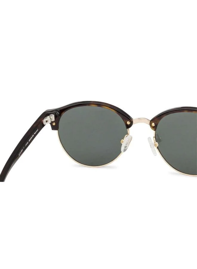 John Jacobs John Jacobs Brown Browline Polarized & UV Protected Sunglasses For Men & Women - JJ S13089