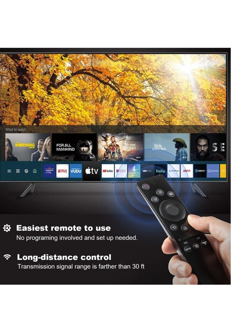 Universal Remote-Control for Samsung Smart-TV, Remote-Replacement of HDTV 4K UHD Curved QLED and More TVs, with Netflix Prime-Video Buttons - Image 4