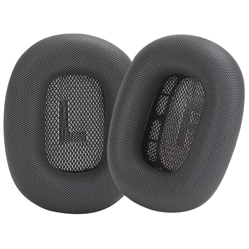 Earrock Ear Cushions for AirPods Max Headphones Earpads Replacement Ear Pad Covers Earmuffs with Protein Leather, Memory Foam and Magnet Black - Image 1