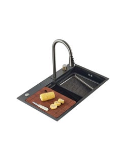 Milano Kitchen Sink Complete Set With Faucet, Drainer, Chopping Board, Pvd Basket And Cup Washer Accessories - pzsku/ZA43D6134BD1A865D28D3Z/45/_/1719386568/0225da8b-3021-48b2-af0c-66de26c4e134