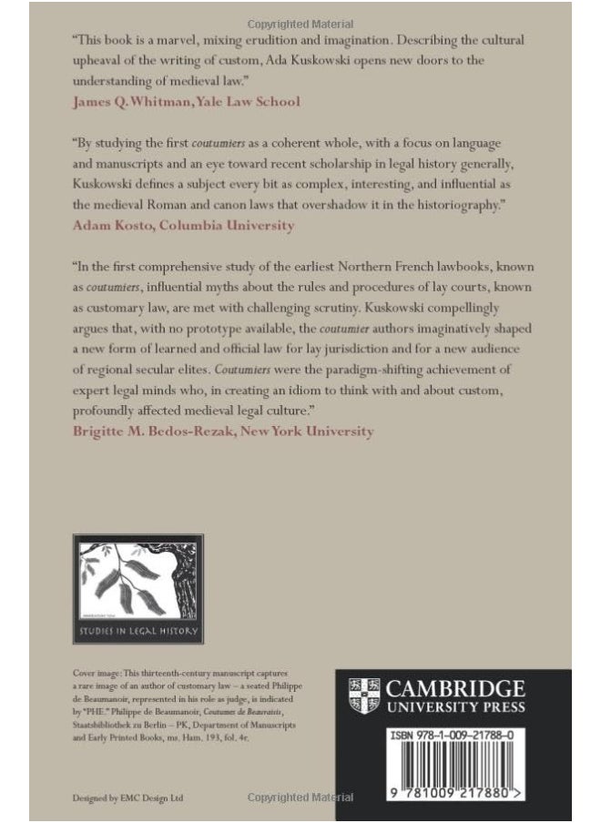 Vernacular Law: Writing and the Reinvention of Customary Law in Me  - Image 1