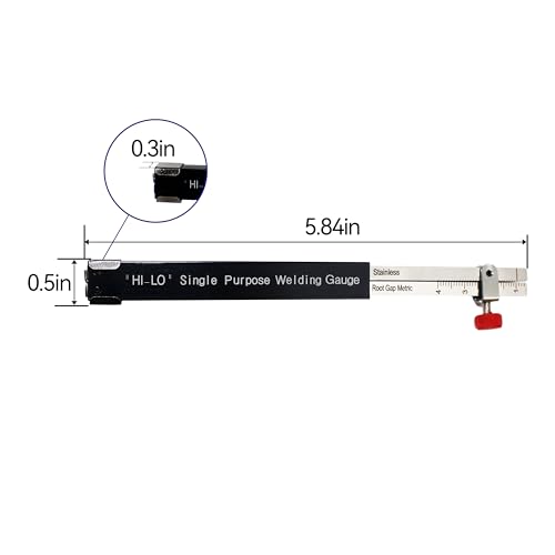 HFS(R) HI-LO Welding Gauge - Metric for Internal Alignment and Fit-up/Misalignment - Image 3