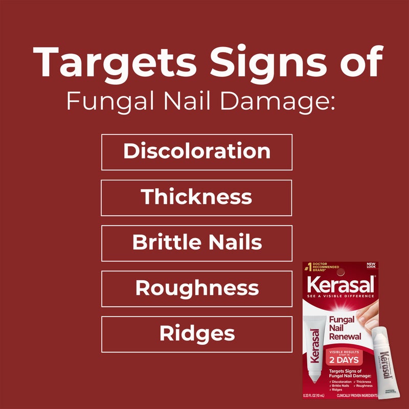 Kerasal Nail Fungus Extra Strength | Restorative Nail Repair for Damaged Nails, 0.33 fl oz (Packaging May Vary) - Image 4