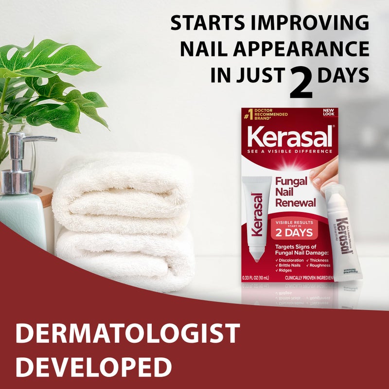 Kerasal Nail Fungus Extra Strength | Restorative Nail Repair for Damaged Nails, 0.33 fl oz (Packaging May Vary) - Image 3