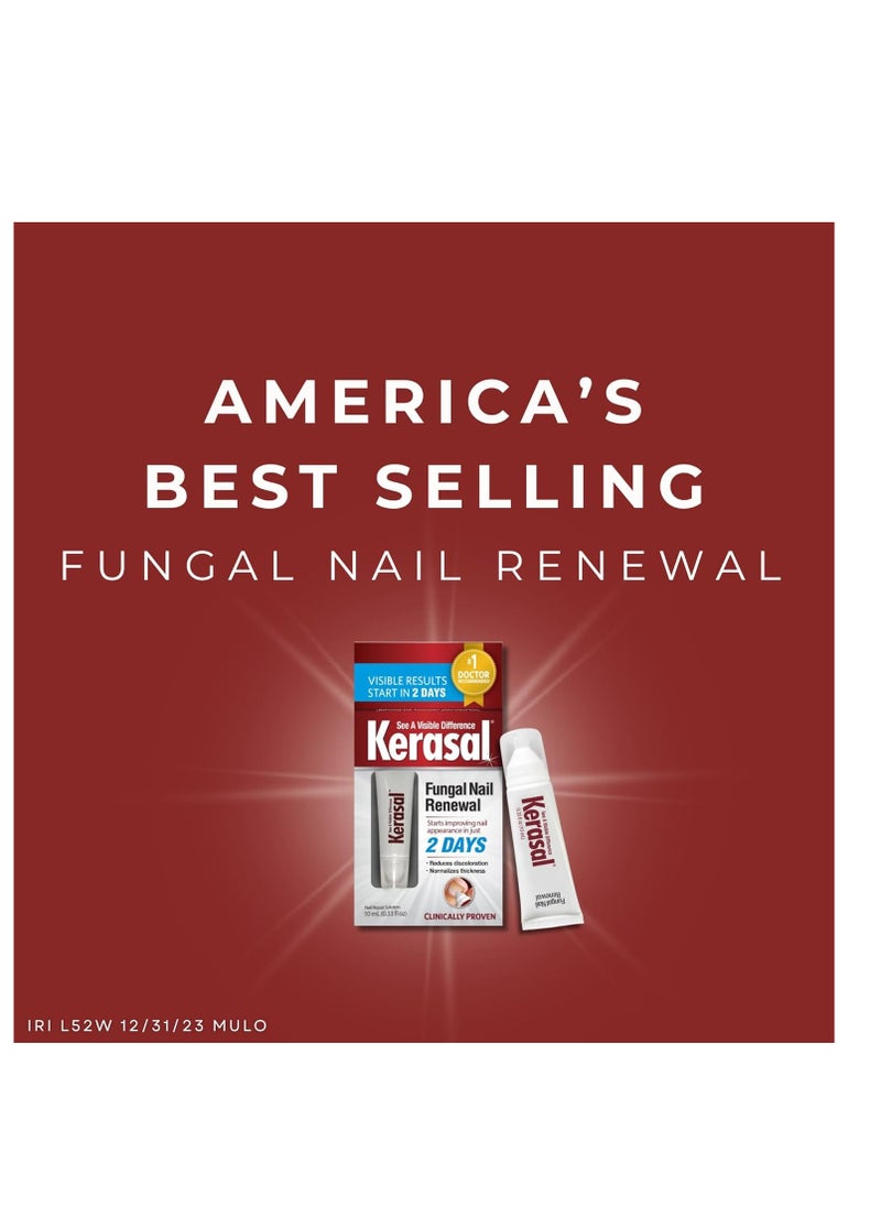 Kerasal Kerasal Nail Renewal, Restores Appearance of Discolored or Damaged Nails, 0.33 fl oz (Packaging May Vary)  - Image 3