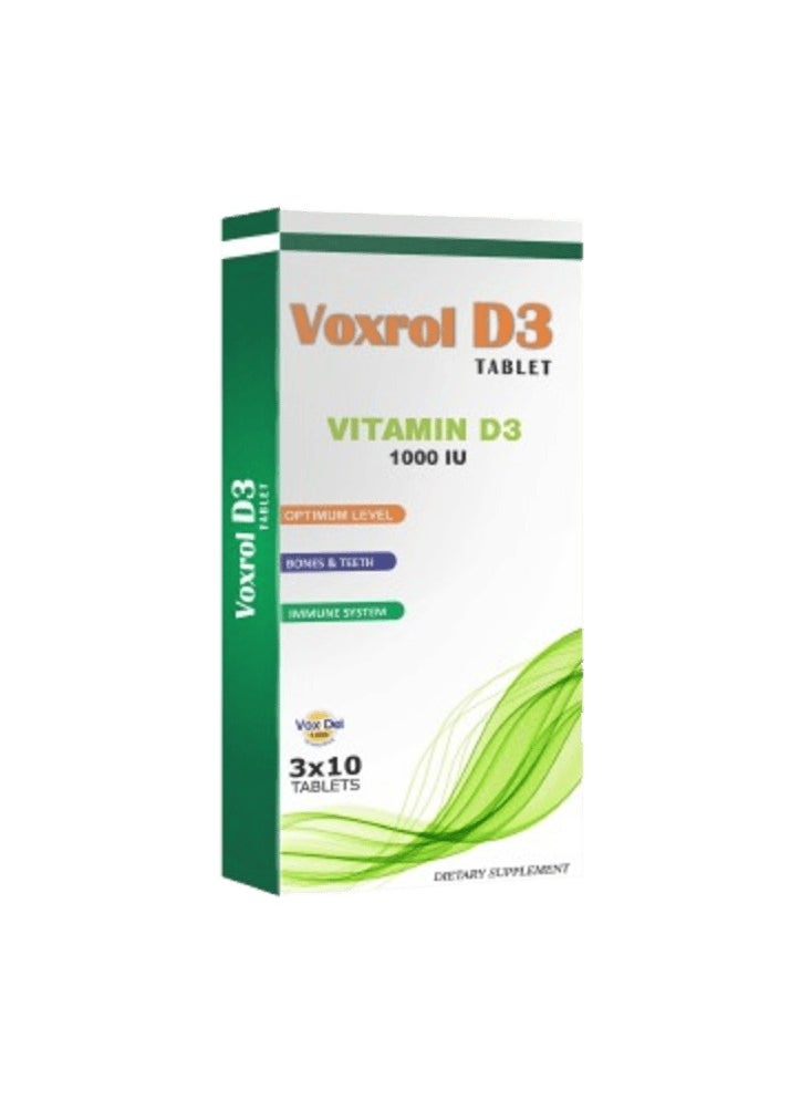 Vox Dei Labs VOXROL D3 1000 IU TAB 30S 