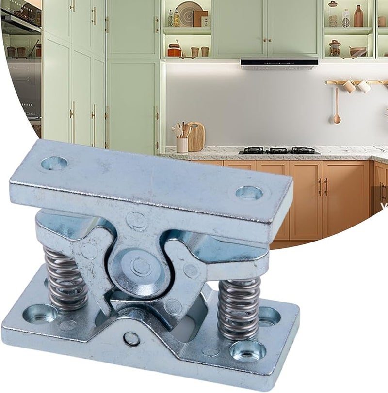 مشبك قفل حامل باب من سبيكة الزنك مع زنبرك من الفولاذ المقاوم للصدأ للكارافان والعربة المنزلية والقارب - Image 5