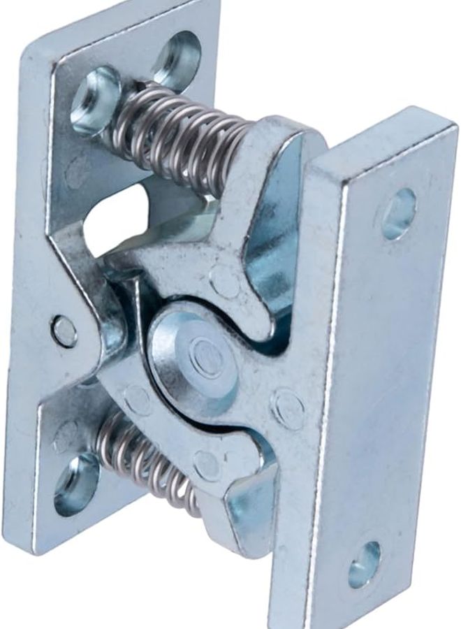 مشبك قفل حامل باب من سبيكة الزنك مع زنبرك من الفولاذ المقاوم للصدأ للكارافان والعربة المنزلية والقارب - Image 4