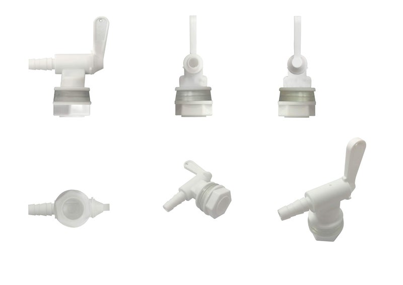 LUCKEG Plastic Bottling Spigot Plastic Bucket Spigot Filler Spout Tap for Homebrew Wine Making PACK of 3 - Image 3