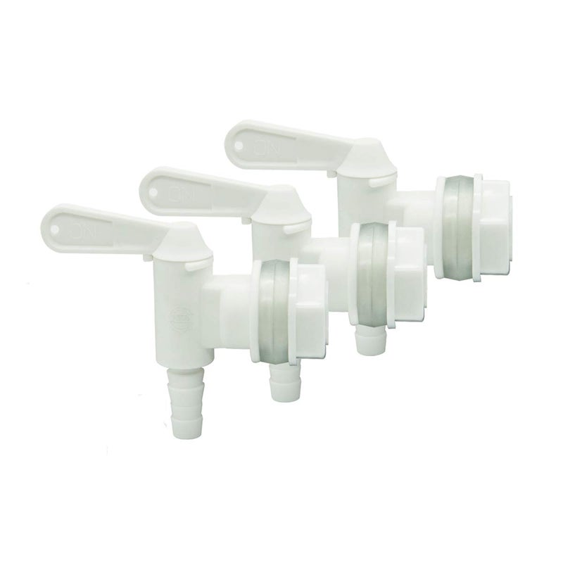 LUCKEG Plastic Bottling Spigot Plastic Bucket Spigot Filler Spout Tap for Homebrew Wine Making PACK of 3 - Image 1