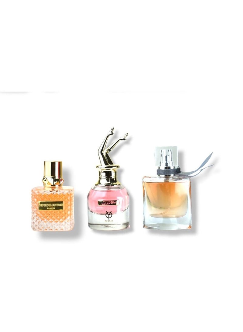 Classic Premium Classic Perfume Set for Women 25ml (3 Pieces)