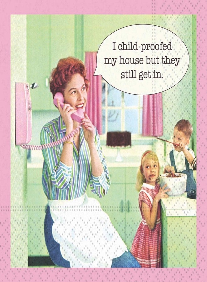 Design Design Beverage Napkin (Childproofed The House)