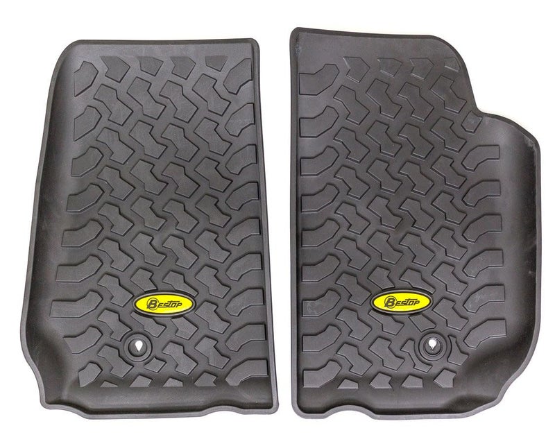 Bestop 5150001 Floor Liners for Front Seats for 2007-2013 Wrangler 2-Door & 4-Door - Image 5