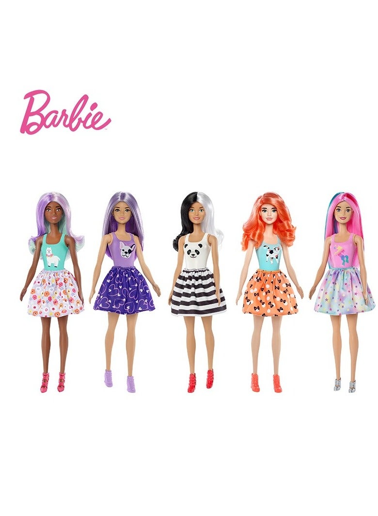 Water Soluble Color Changing Doll Surprise Toy Warm Water Washable Changeable Contains 7 Surprises - Image 3