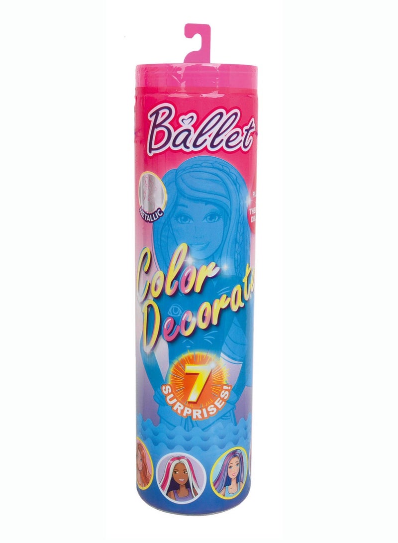 Water Soluble Color Changing Doll Surprise Toy Warm Water Washable Changeable Contains 7 Surprises - Image 1