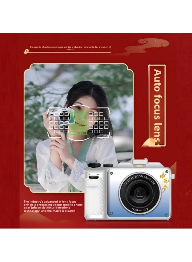 Generic Y X10 Digital Camera HD Student Entry SLR Travel Camera Micro Single Anti-shake Photo-Body Color:Black - Package 2  - Image 3