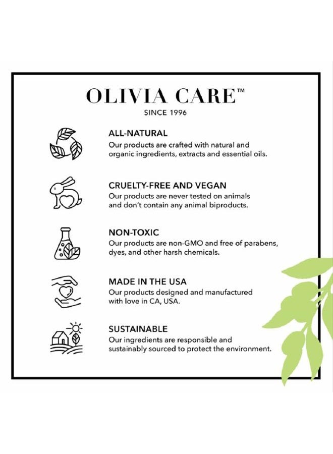 Olivia Care Liquid Hand Soap Rose & Essential Oils. All Natural - Cleansing, Germ-Fighting, Moisturizing Hand Wash for Kitchen & Bathroom - Gentle, Mild & Natural Scented - 18.5 OZ - Image 4