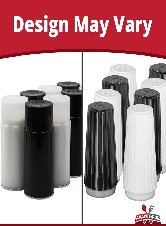 Avant Grub’s Disposable Salt & Pepper Shaker Bulk Pack: 4 Sets. Color-Coded Drop-Safe Bottles. Wholesale Pricing Used by Restaurants. Great for Weddings, Parties, Events, Celebrations & Galas. - Image 3