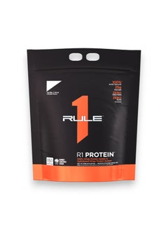 R1 Protein, 100% Whey Protein Isolate & Hydrolysed Whey Protein Isolate, Vanilla  Flavour, 10lb