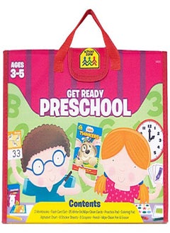 School Zone Get Ready Preschool Learning Playset by Zone, School Paperback 