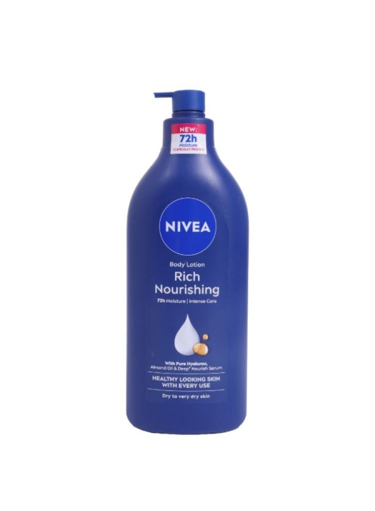 72h Intense Moisture Rich Nourishing Body Lotion For Dry Skin