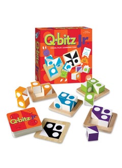 Mindware Q Bitz Jr. Miniature Game Ages 5+ 2 4 Players 15 Minutes Playing Time  - Image 1