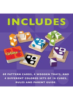Mindware Q Bitz Jr. Miniature Game Ages 5+ 2 4 Players 15 Minutes Playing Time  - Image 4