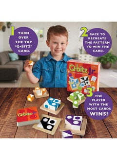 Mindware Q Bitz Jr. Miniature Game Ages 5+ 2 4 Players 15 Minutes Playing Time  - Image 5