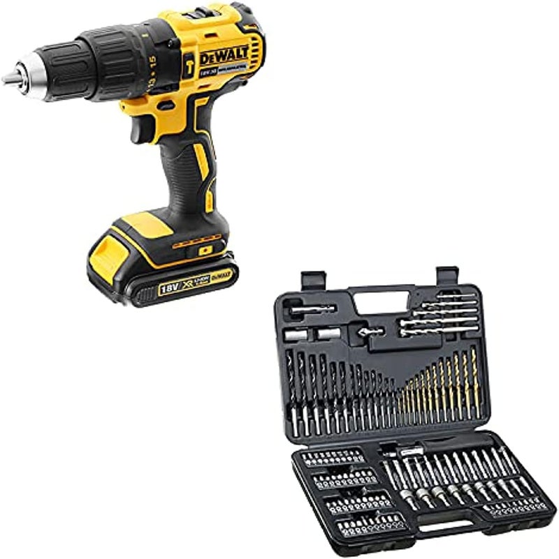 ديوالت مثقاب مطرقة لاسلكي مدمج، بدون فرشاة، 18 فولت، 13 مم، 2 - Image 1