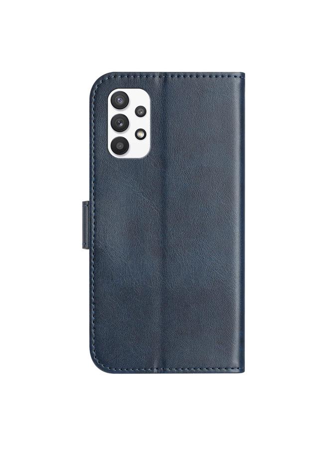 S-TOP Case For Samsung Galaxy A72 4G / 5G Dual-Folded S-shape Leather Phone Case - Image 3