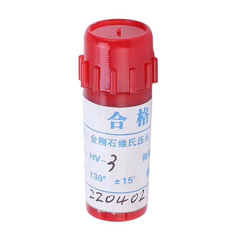 مختبر صلادة فيكرز مع قلم الاختراق الماسي بزاوية 136 درجة، مصنوع من سبيكة فولاذية فائقة الصلابة مع صندوق تخزين - Image 3