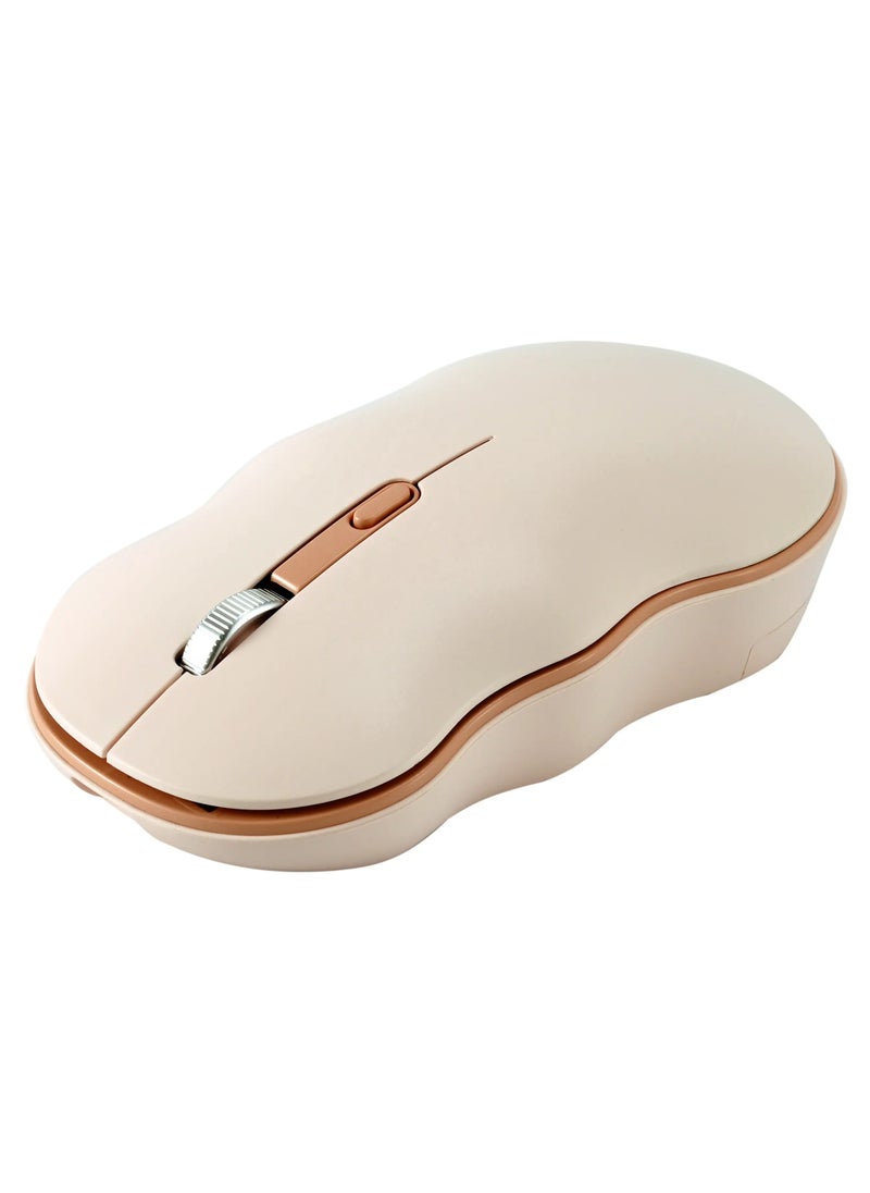 Generic - Mechanical Wireless Keyboard and Mouse Combo – 98 Round Keys 2.4GHz Wireless Connection | Compatible with Windows, Mac, Android | Ergonomic Design for Gaming & Office | Fashionable Retro Look | Mechanical Capacitive Keys | USB Interface | Comfortable & Precise Typing Experience - Image 1