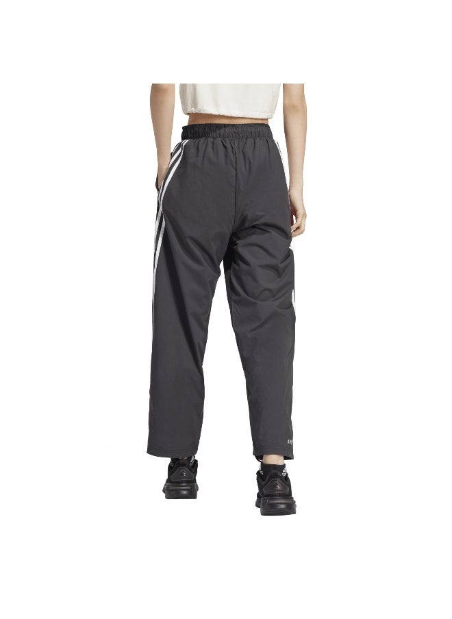 Adidas Adidas W Fi 3S Wvn Pt Black Training Pants For Women Xs  - Image 4