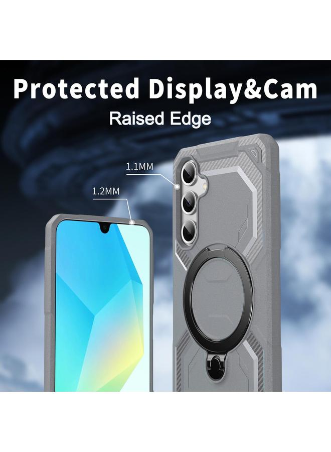 اس-توب جراب لهاتف Samsung Galaxy A14 5G / 4G جراب هاتف Frosted MagSafe Holder - Image 4